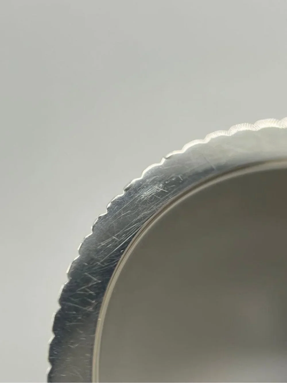 Tiffany & Co Coin Edge Ring 11 SV 925